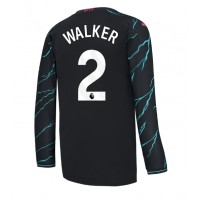 Manchester City Kyle Walker #2 Replika Tredje Tröja 2023-24 Långärmad